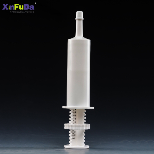veterinary supplies plastic prefilled syringe with tube
