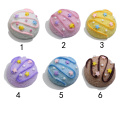 Nouveauté Sweet Simulation Cookies Dos Plat Cabochon Kawaii Dollhouse Nourriture Dessert Pour Scrapbooking Fabrication de Bijoux DIY