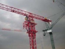 10T topless tower crane