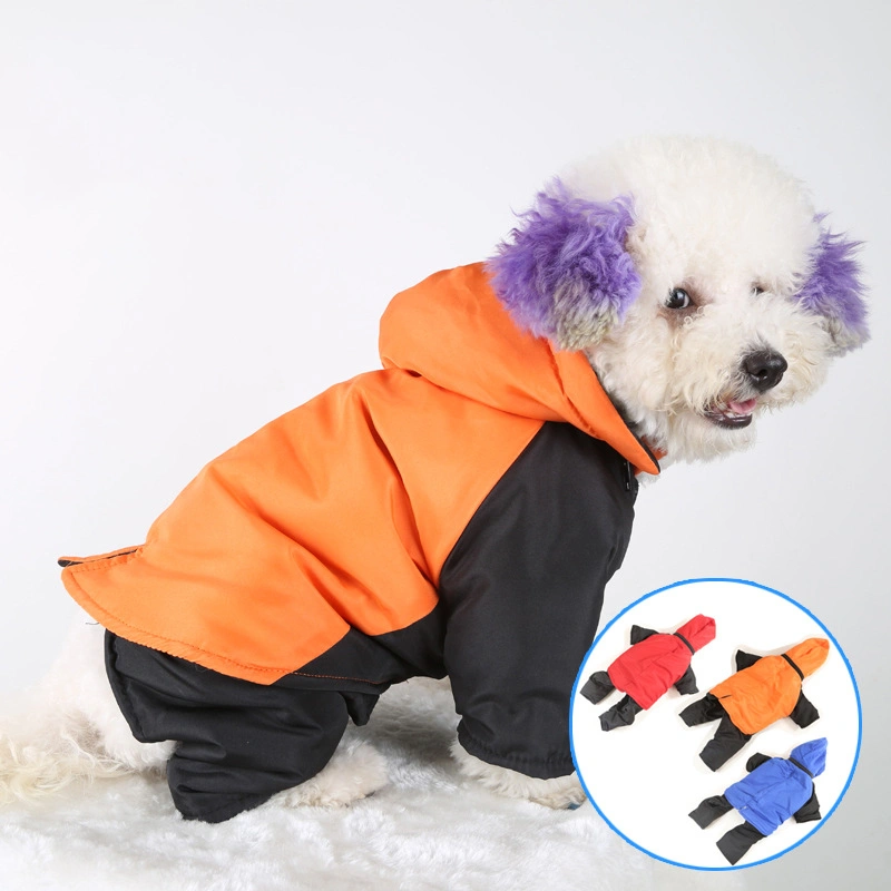 Pet Clothes Dog Four-Legged Cotton Coat Spring and Summer New Pet Clothes
