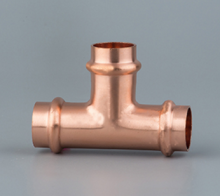 Copper V-profile equal tee(AS 3688)