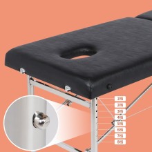 Hot Selling Shirodhara Black Massage Tables Beds