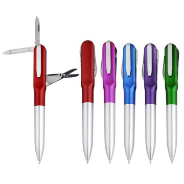 Promotional Manicure Tool Pen with Scissors