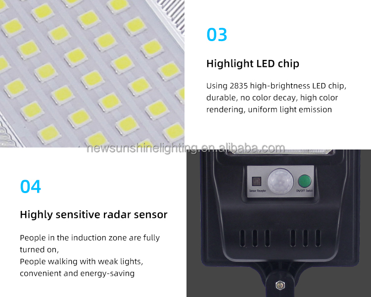 high lumens 120W street lights solar waterproof solar led street lights aluminum alloy IP67 IP65