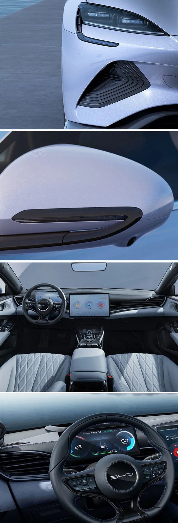 Ridever Byd Seal 2022 New Vehicle High Speed Electric EV Cars for Sale Europe