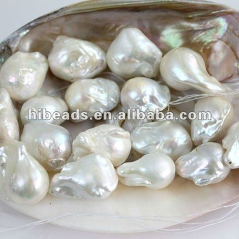 Bright irregular pearls IP0004