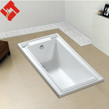 sanitary ware 1700mm drop-in chinese bathtub