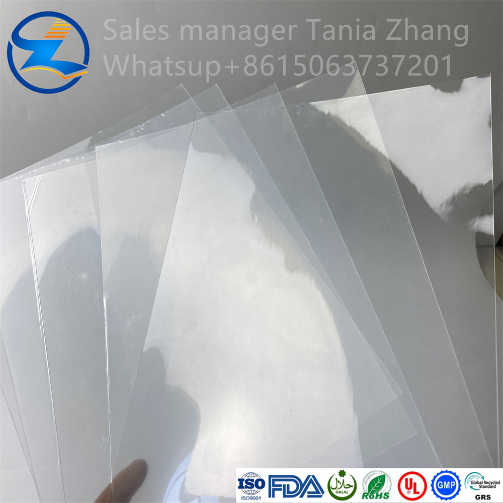 Transparent Pet 200 Mic Corona Treated Printed Film2 Jpg