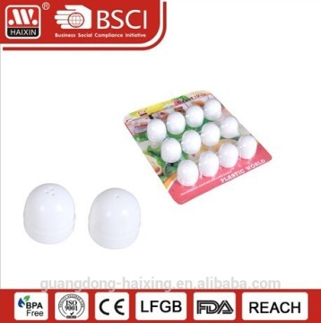HaiXing egg cruet set salt and pepper cruet