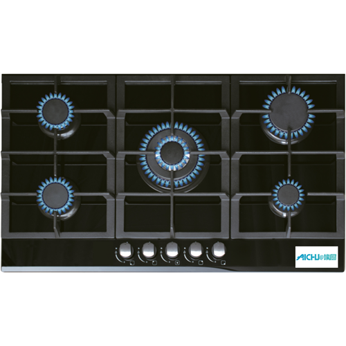 Beko Cooker Black Glass Hob