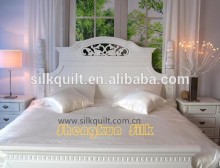 Oeko--certification 100% charmeuse silk quilt covers australia