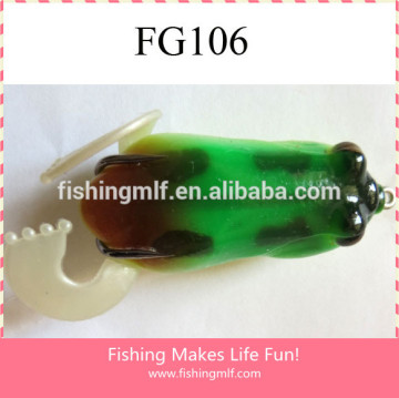 FG106 6cm Top Water Soft Plastic Fishing Lure Frogs!