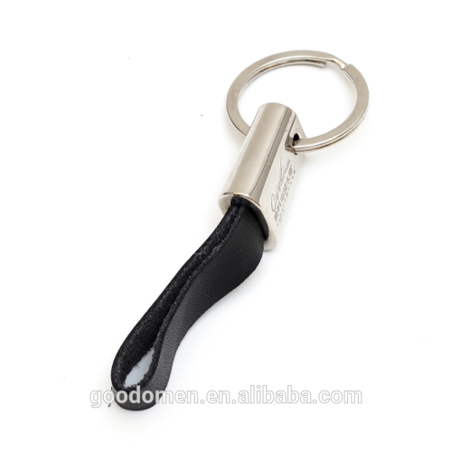 factory supplies leather keychain,funny keychain