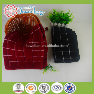 100% cotton checked waffle floor towel