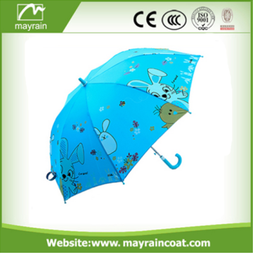 Wonderful Print Stright Handle Stick Umbrella