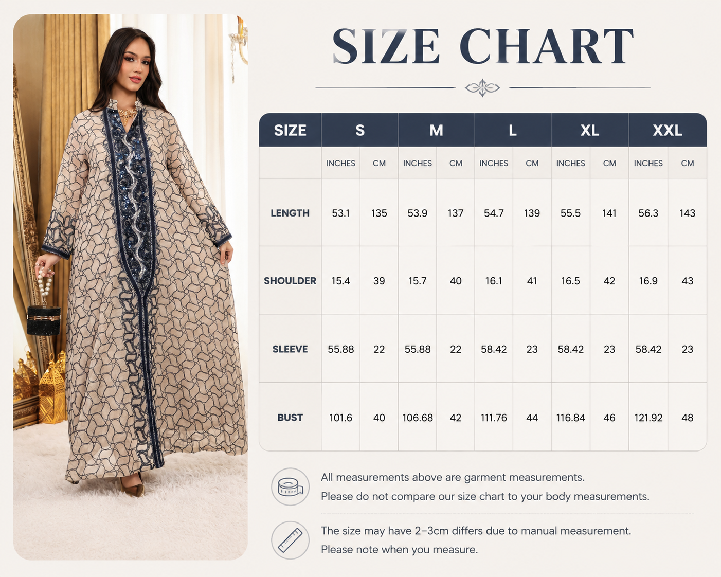 لباس عبایی توری دوزی شده Embroidered Lace Abaya Dress