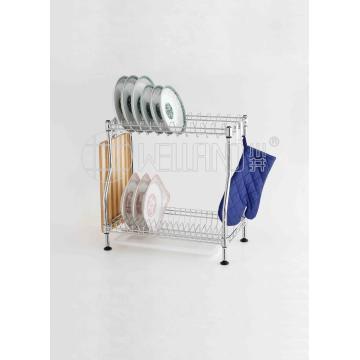 2 Tiers Dish Drainer Rack