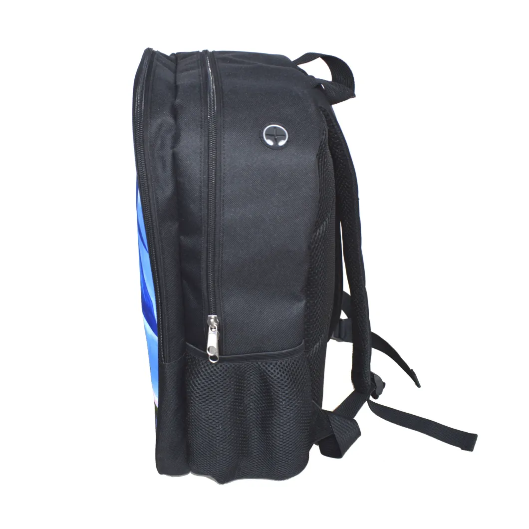 Heavy Duty Zipper Closure Preppy School Backpacks Lightweight 3D Cute Kids Bookbags School Bag with Roomy Side Pockets