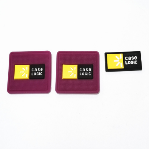 Custom tas kleding siliconen labels