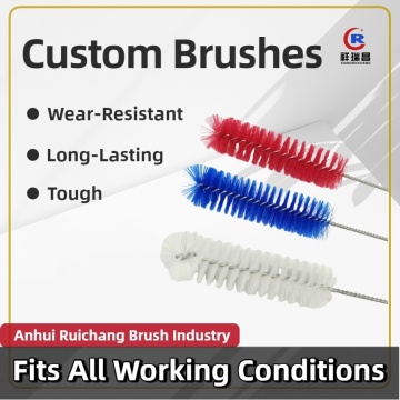 Rounded-Tip Nylon Dust Brush for Fans