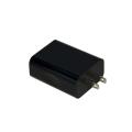 Cargador rápido negro 25W USB cargador de pared