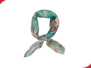 Customizable 50*120 cm Printed Pure Silk Ladies Neck Scarve