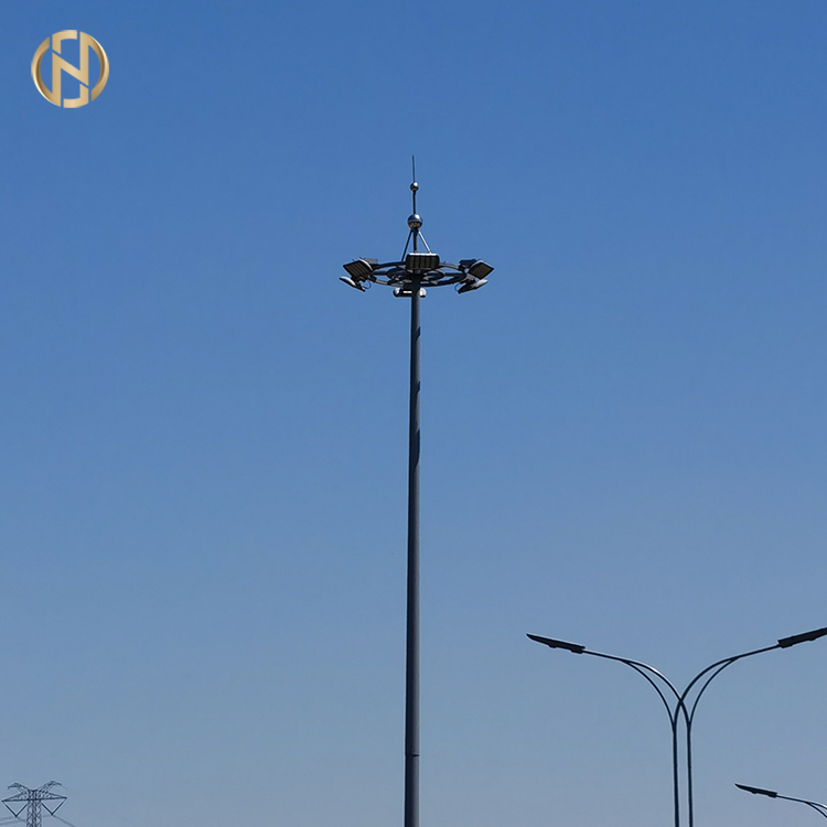 Lampa ilə 25 m yüksək mast işıqlandırma qüllələri