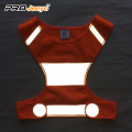 New design high quality reflective running vest