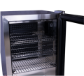 Kompakt kylskåp svart minikylare för hotellhushållet