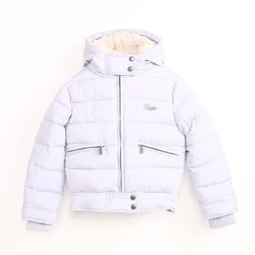 Girl's padding teddy puffy jacket