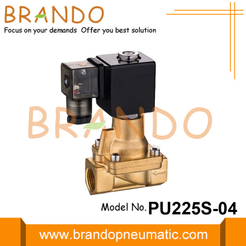 3/8 &#39;&#39; 1/2 &#39;&#39; Buharlı Pirinç Solenoid Valf PU225S-03 PU225S-04