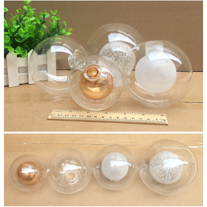 D8cm D10cm D12cm G4 Globe Glass Shade Replacement for G4 Socket Lighting Spare Parts Ball Glass Lampshade Cover Accesorry Lamp