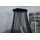 Conical Circular Black Mosquito Netting Bed Canopy