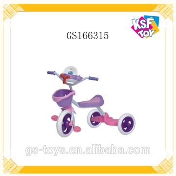Baby Tricycle Hand Push Cart Kids Ride On Car With Music