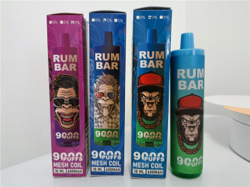 Italy Top Sale Vape Rum Bar 9000 Puffs