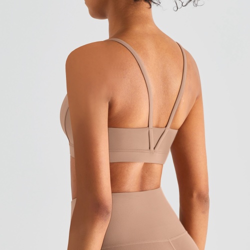 Soutien-gorge de sport respirant à fort impact des femmes