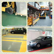 PVC interlocking Workshop Warehouse Garage industrial floor tile mat office gym show room floor tile mat