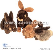 Brown Plush Rabbit, Stuffed Soft Toy