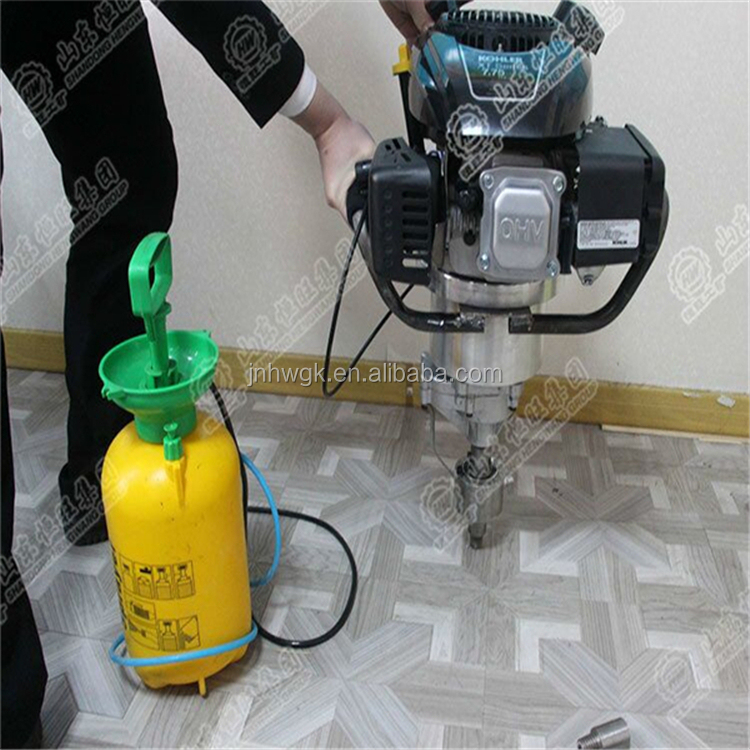 Lowest price underground geotechnical field handheld diamond core drill/gasoline core drilling machine