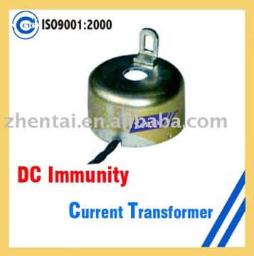 DC Immunity single phase electrical current transformer