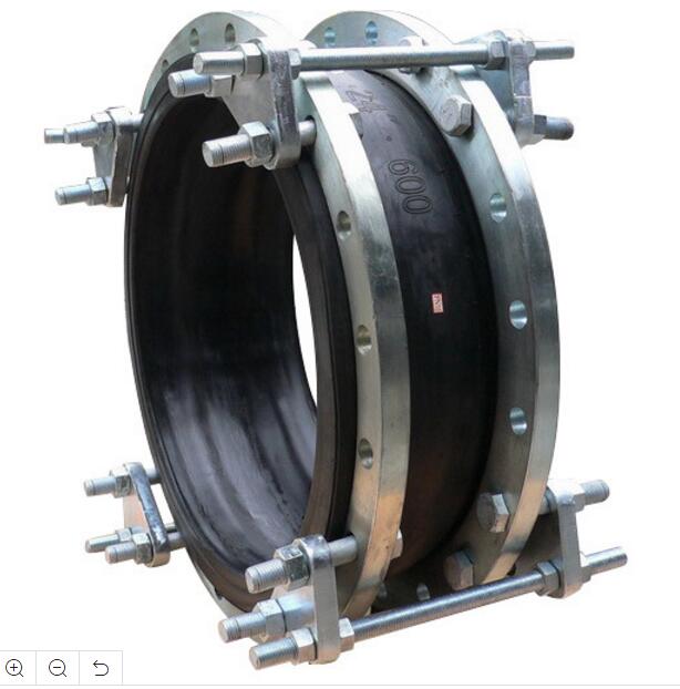 Single Arch EPDM Flanged Rubber Compensator /rubber expansion  joint with Tie Rods