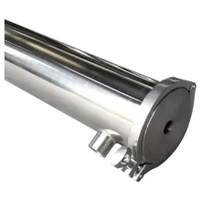 SS Membrane Vessel SUS304 8Inch Diameter Low Pressure RO Housing