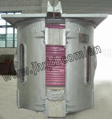 Aluminum Shell Melting Induction Furnace 250kg