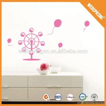 Innocuous and waterproof kids 3d wall stickers