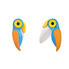 Timhome Ceramic Folding Knife Parrot Pocket Knife - Christmas Gift Present