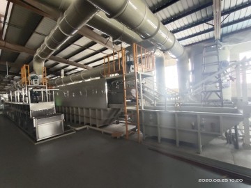 Aluminium anodizing production line for kitchenware