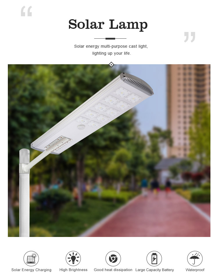 Factory direct sale high lumen outdoor IP67 1000W led solar street light