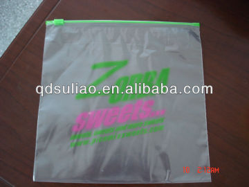 Matte Plastic Slider Zip Lock Bag