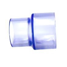 High quality clear pvc pipe reducer