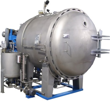 High temperature jet dyeing machine